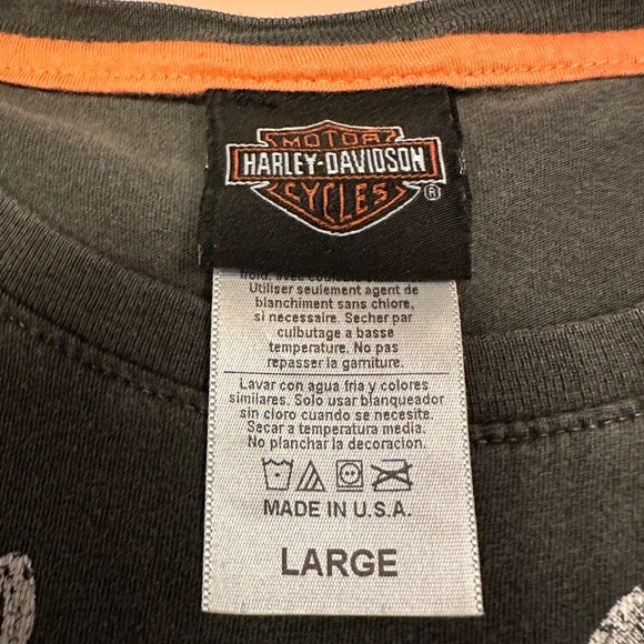 Harley Davidson tshirt - Picture 2 of 9